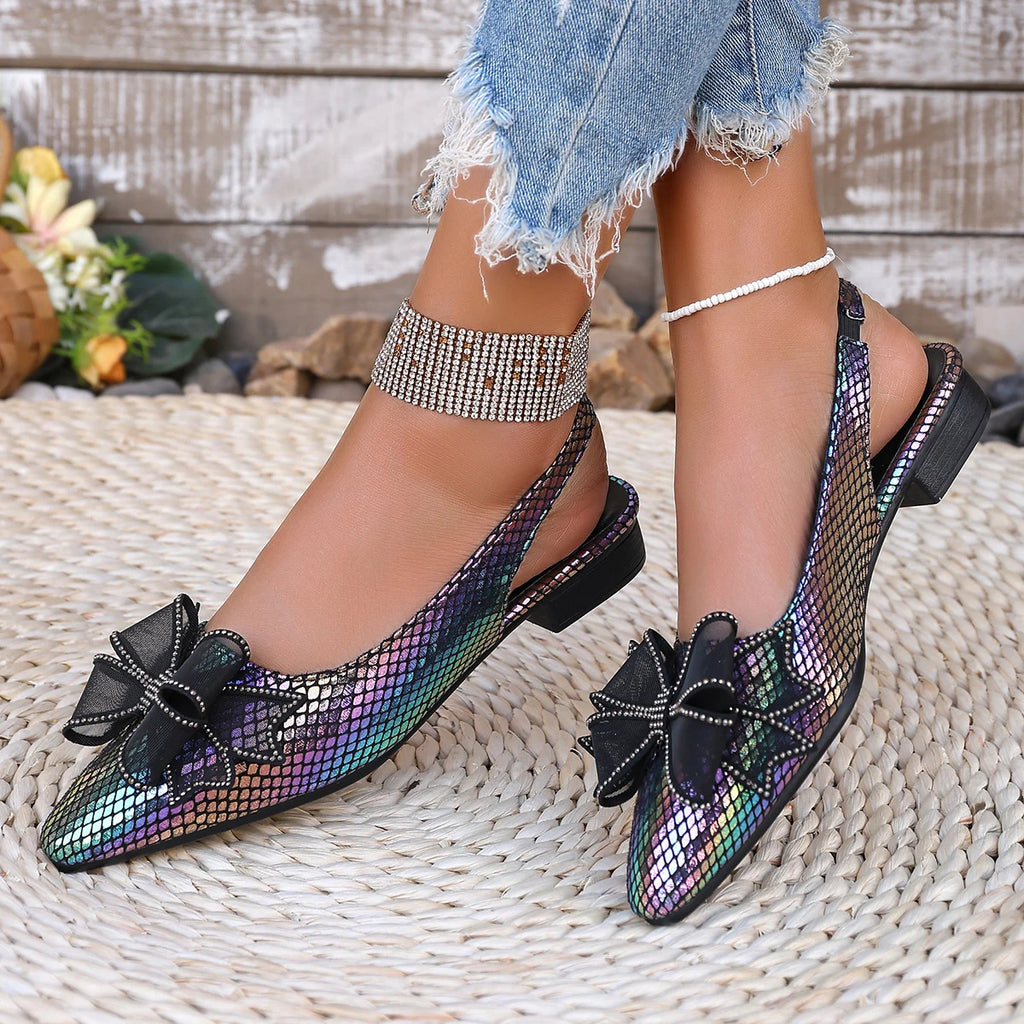 Trend Women Flat Sandals Wedding Shoes Bride Summer Butterfly Outdoor Zpaxo