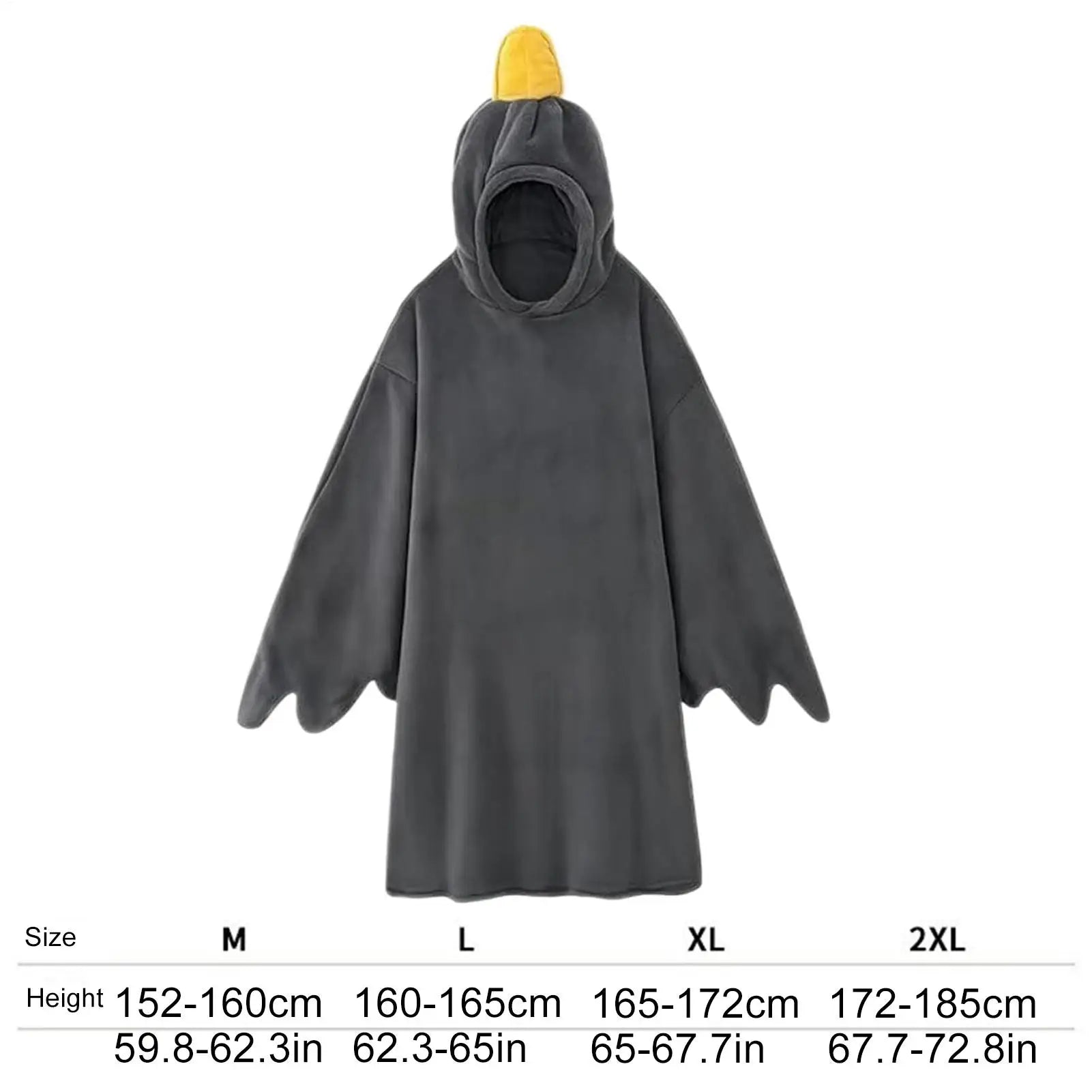 Duck Onesie Warm Funny Sleeping Costume Oversized Blankets Hooded