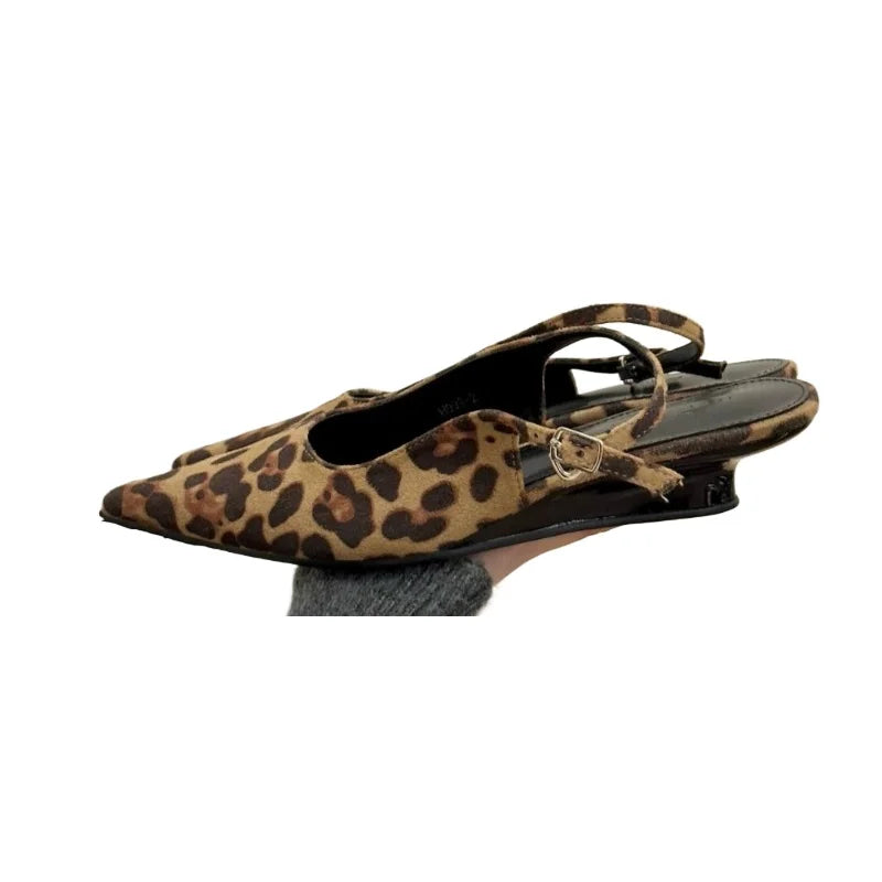 Fashion Patent Leather Pointed Toe Women Pumps Elegant Low Heels