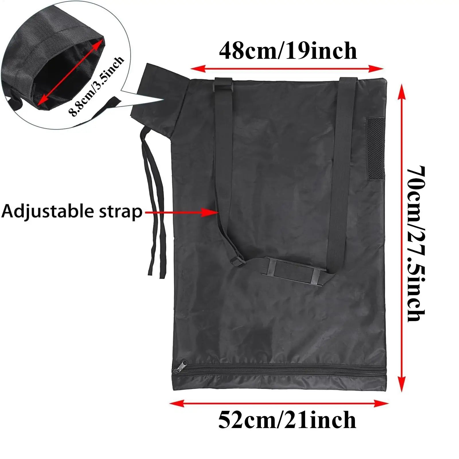 Oxford Cloth Leafs Blower Vacuum Bag 27 5x21inch Waterproof Dustproof