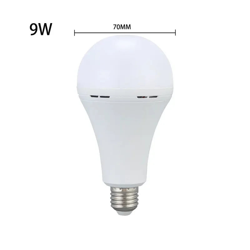 LED Rechargeable Emergency Bulb 9W/15W – Camping Hanging Lamp