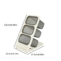 Large Capacity Slanting Desk Organizer Pen Holder Office Marker