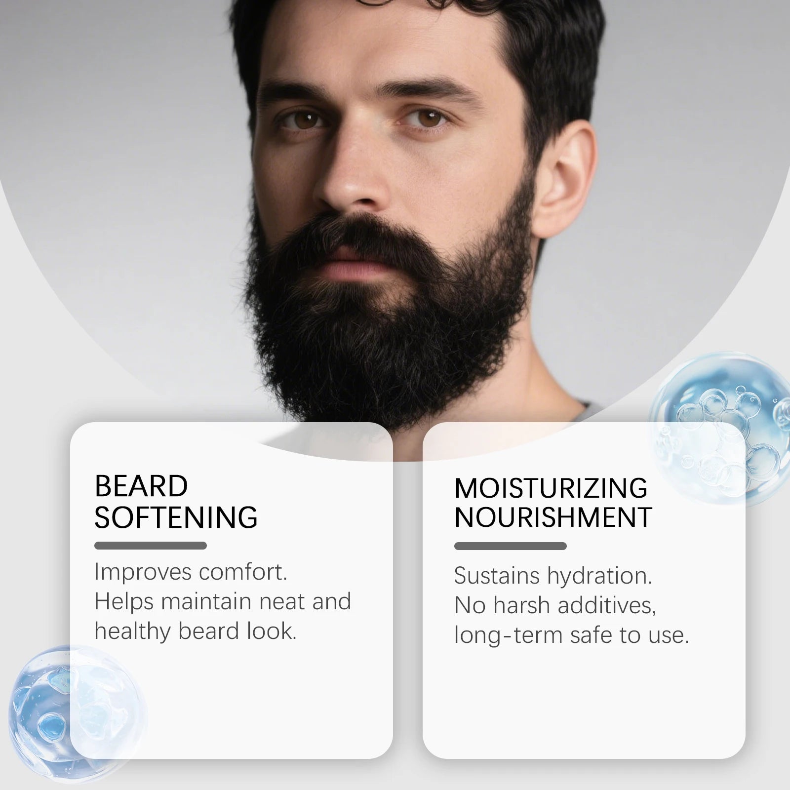 East Moon Rosemary Beard Oil for Men – Non-Greasy 30ml Beard Care Oil Zpaxo