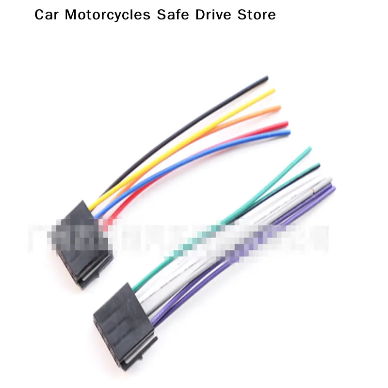 CM1 Pair Universal Adapters Wire Harness Adapter Female ISO Wiring