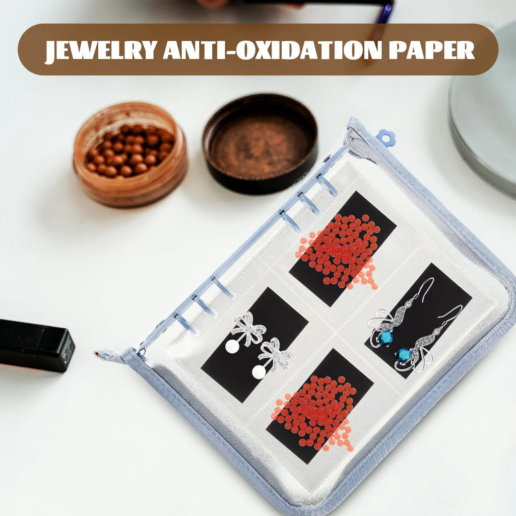 Non Abrasive Anti Tarnish Strips Jewelry Paper Storage Prevention