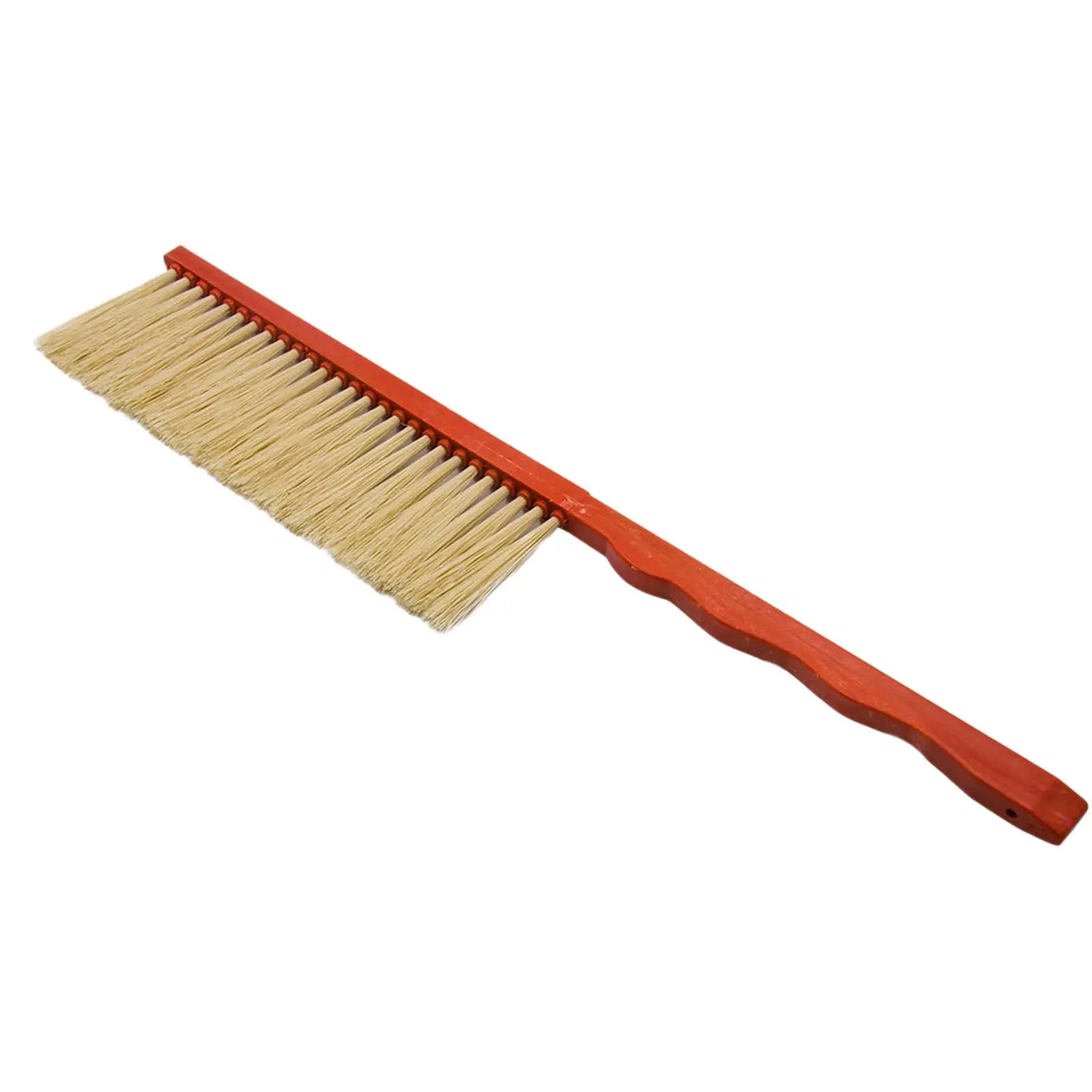 Honey Brush Beehive Cleaning Tool Professional Sturdy Long Handle Zpaxo Red