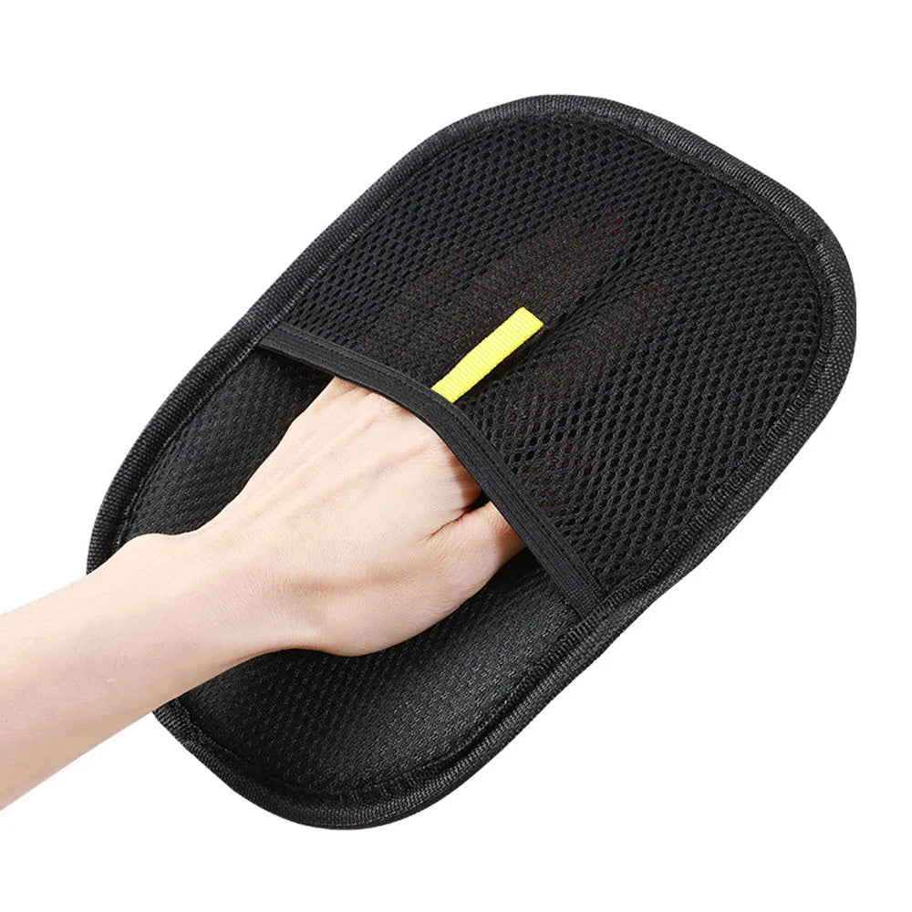 Double-Sided Reusable Pet Hair Removal Grooming Gloves