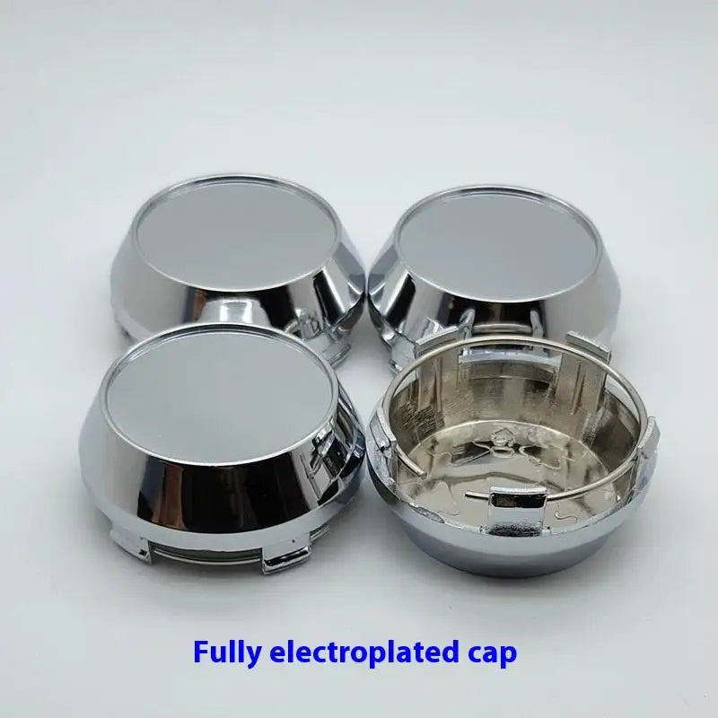 4-Pack 60mm Wheel Center Caps for NEX-O MK009 i40 16" Rims