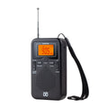 W-206 FM/AM Radio Portable Battery by 2 AA ,Stereo Earphone, LCD Display Digital Alarm Clock sleep,Morning/AM indicator Zpaxo US version
