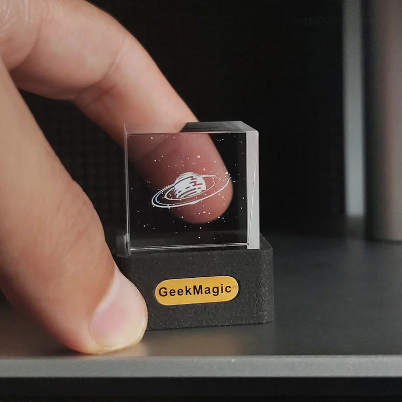 Creative Mini Geekmagic Crystal Display Desktop Game Decoration