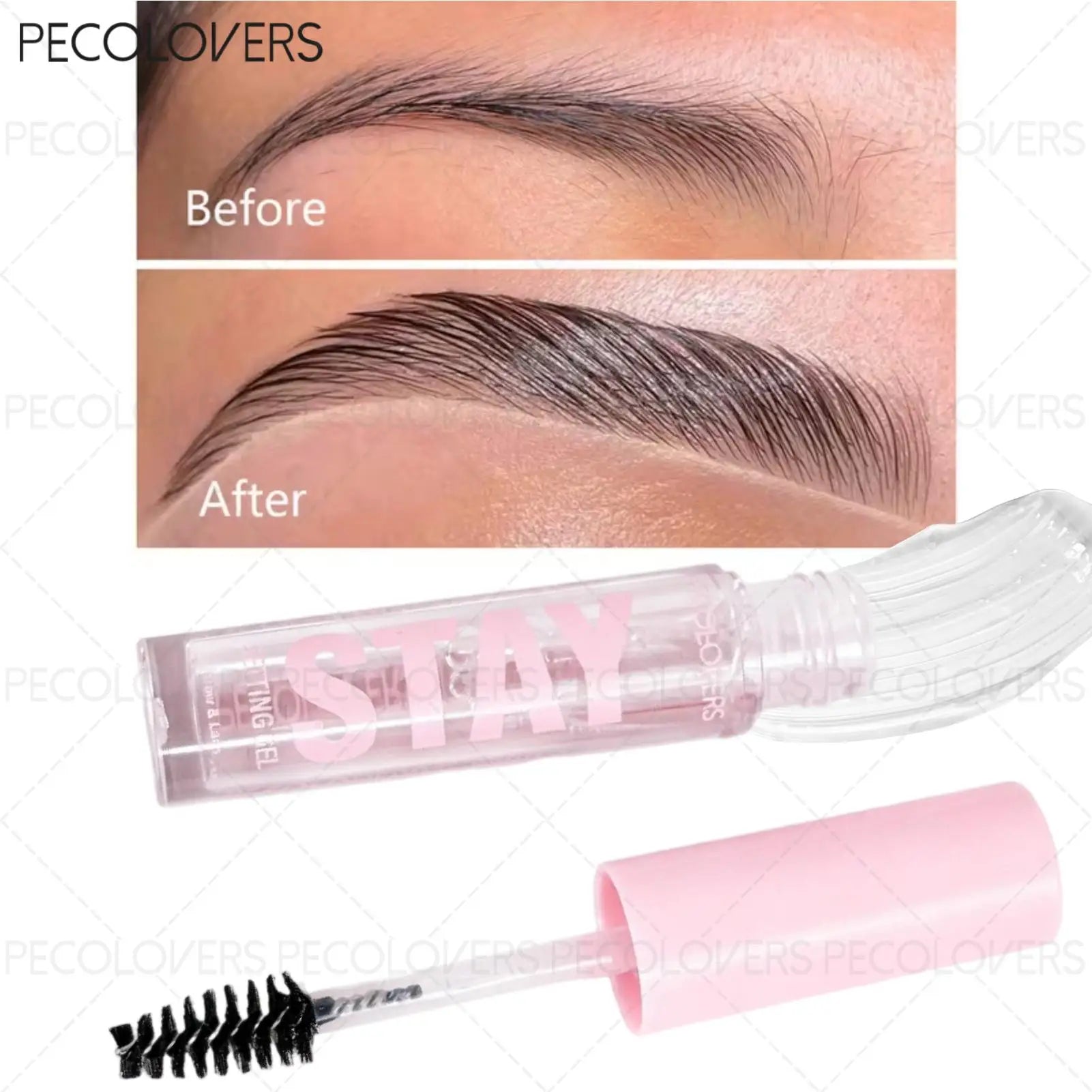 1PC Brow Styling Lift Balm - 3D Fast-Acting, Long-Lasting Transparent Formula, Smudge-Proof Natural Grip for Brow Styling Zpaxo