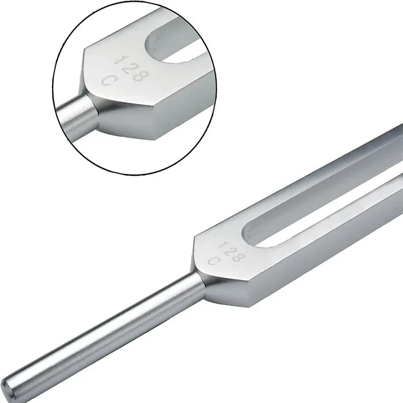 128Hz Tuning Fork Premium Stainless Steel Ear Cleaning Gentle Wax