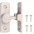 Heavy-Duty Zinc Alloy Sliding Door Lock – 90° & 180° Anti-Theft Door Security Lock Zpaxo 1 Set