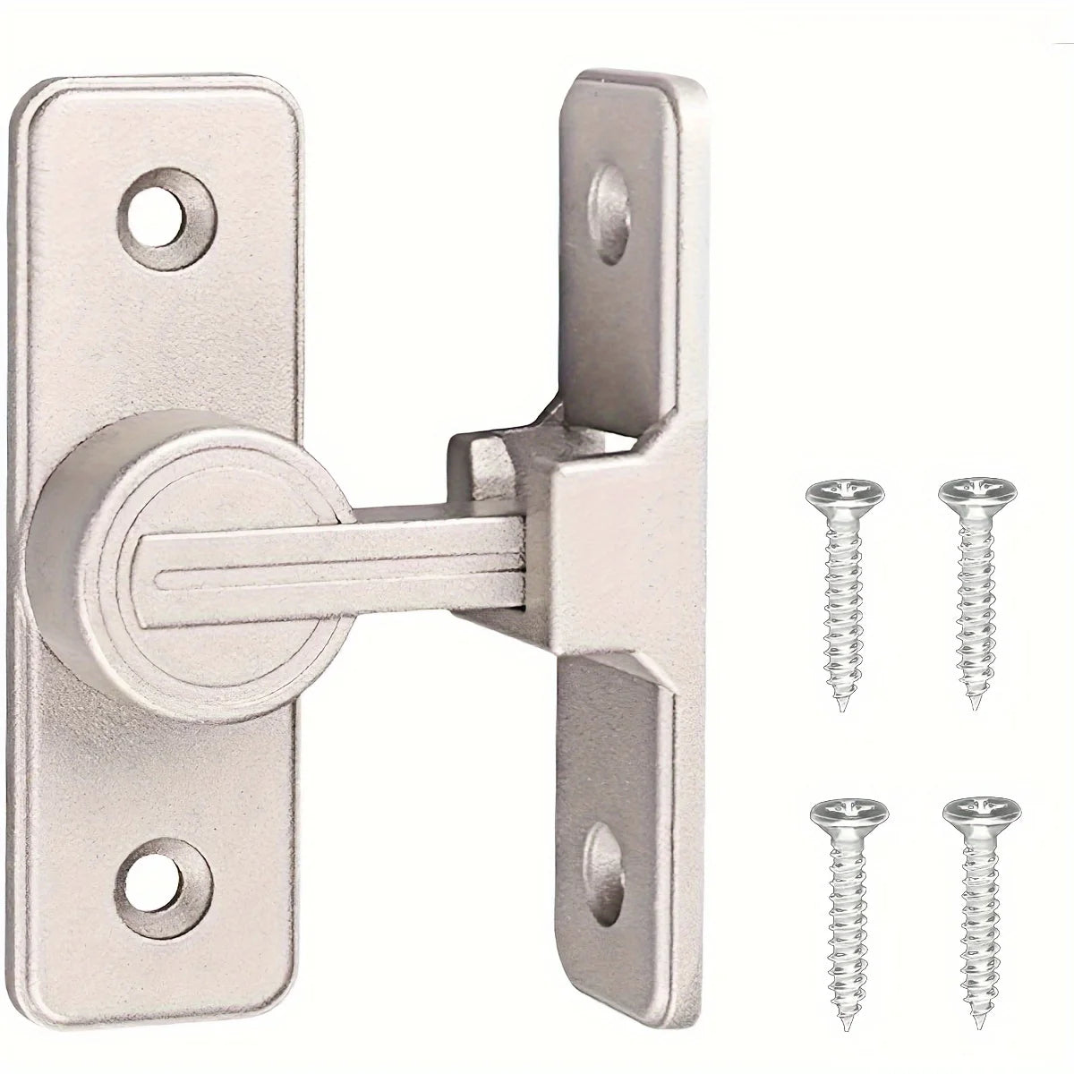 Heavy-Duty Zinc Alloy Sliding Door Lock – 90° & 180° Anti-Theft Door Security Lock Zpaxo 1 Set