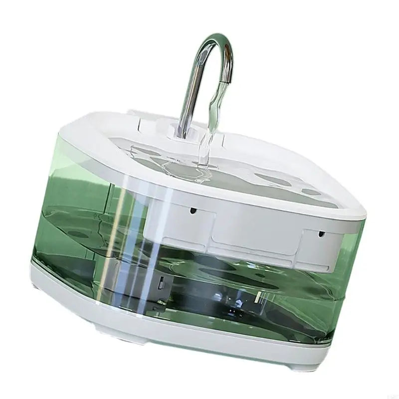 Quiet Pet Drinking Fountain Stainless Steel Design Automatic