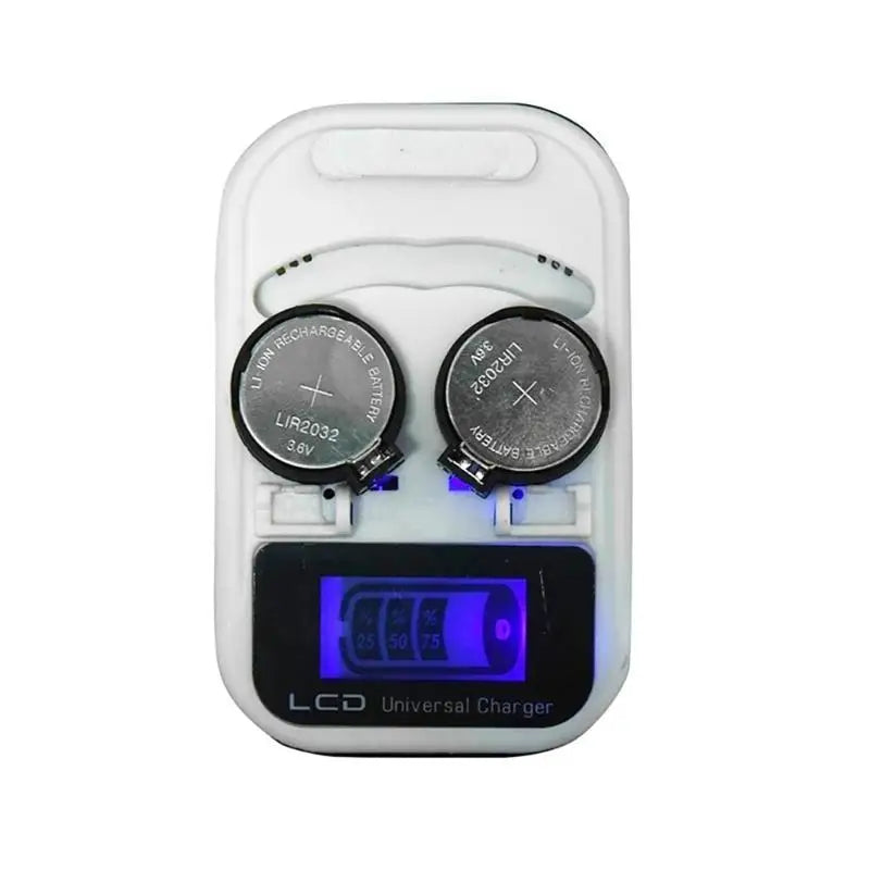 652F Button Battery LCD Display 3 6V LIR2016 LIR2025 LIR2032 Lithium Zpaxo