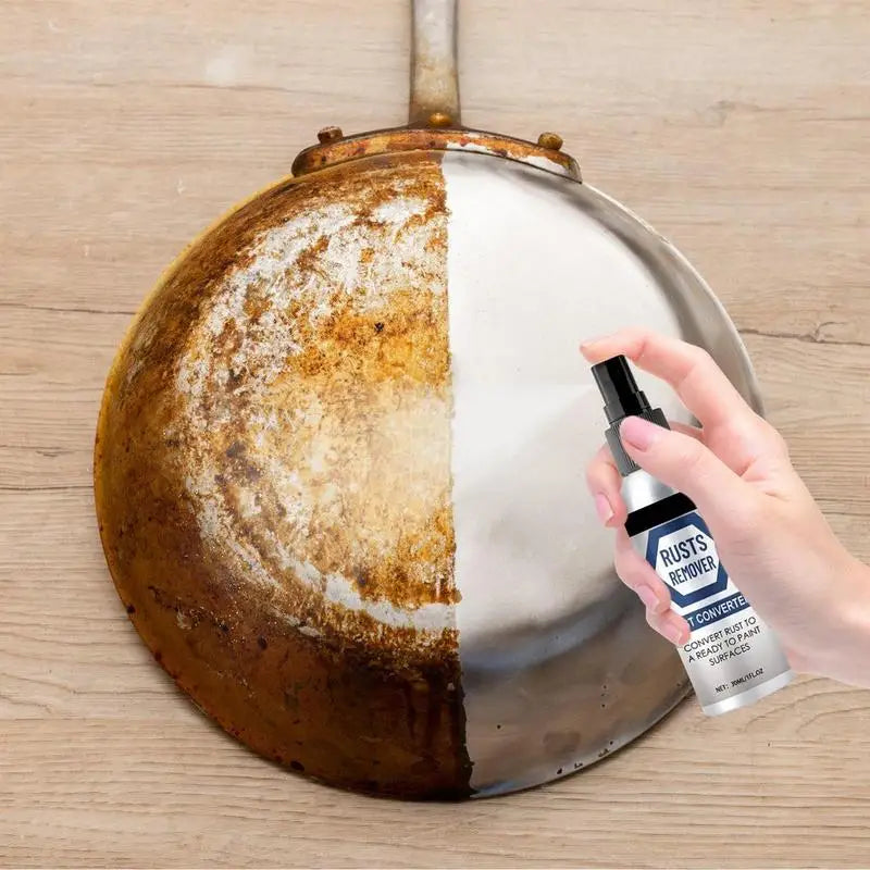 Rust Stain Remover Powerful Removal Spray Quick-dry Metal Tarnish