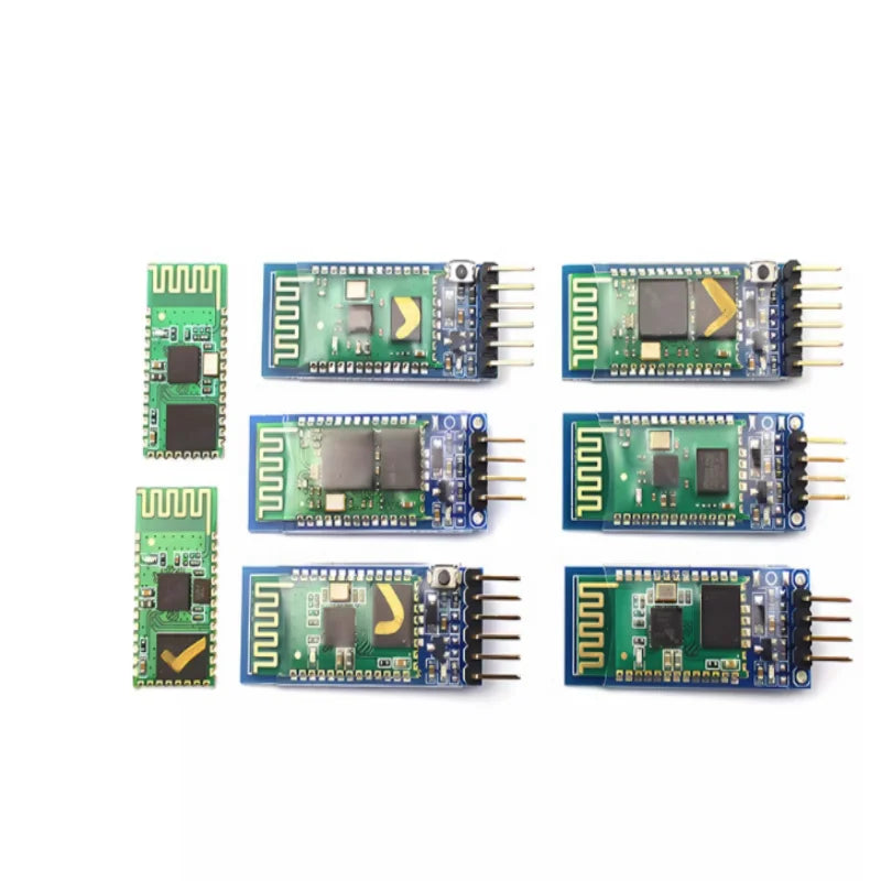 wireless serial port HC-05 with pin master-slave Anti reverse connection, Bluetooth serial port transparent transmission module Zpaxo Compatible version