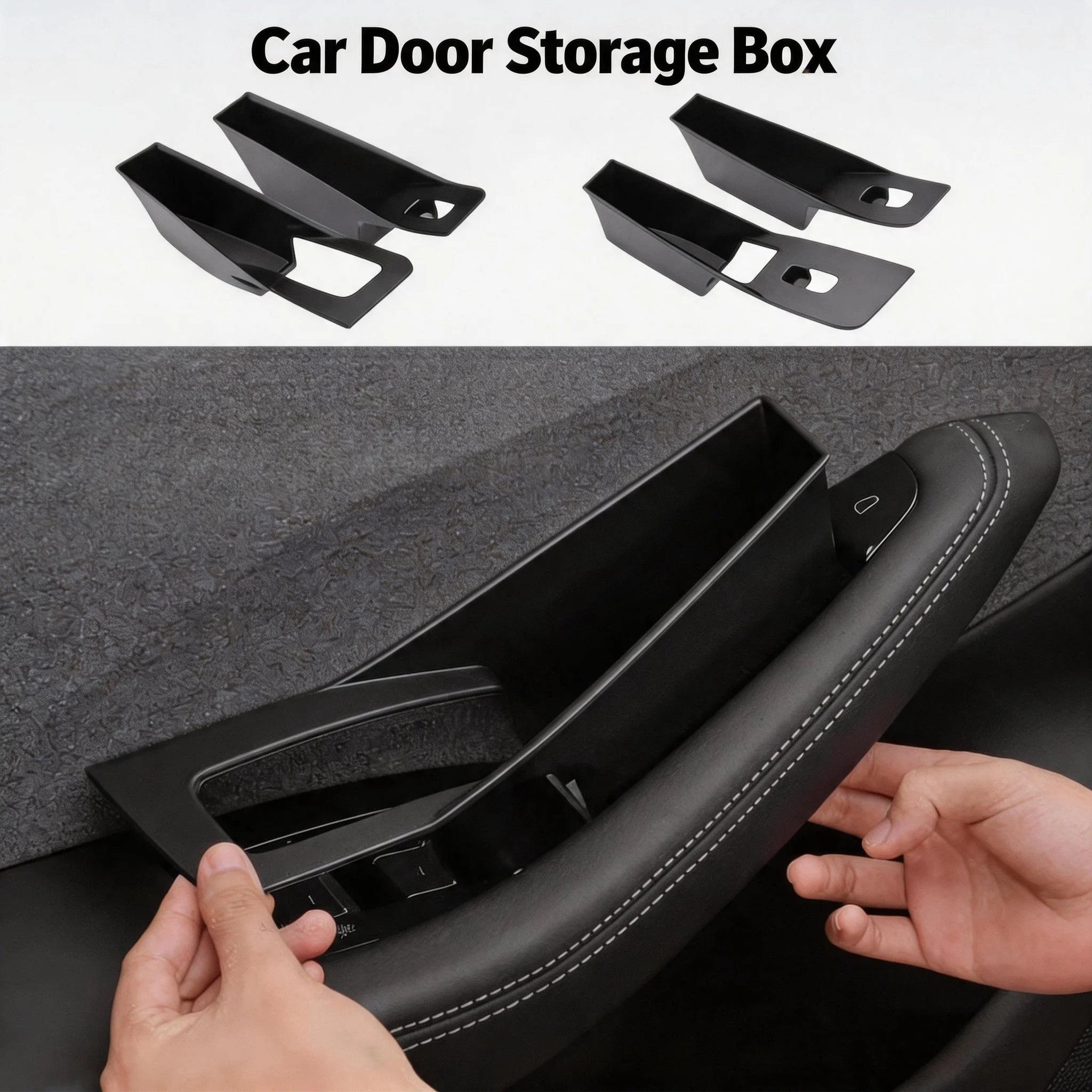 Tesla Model Y/3/3+ Juniper 2025 Door Handle Storage Box Set