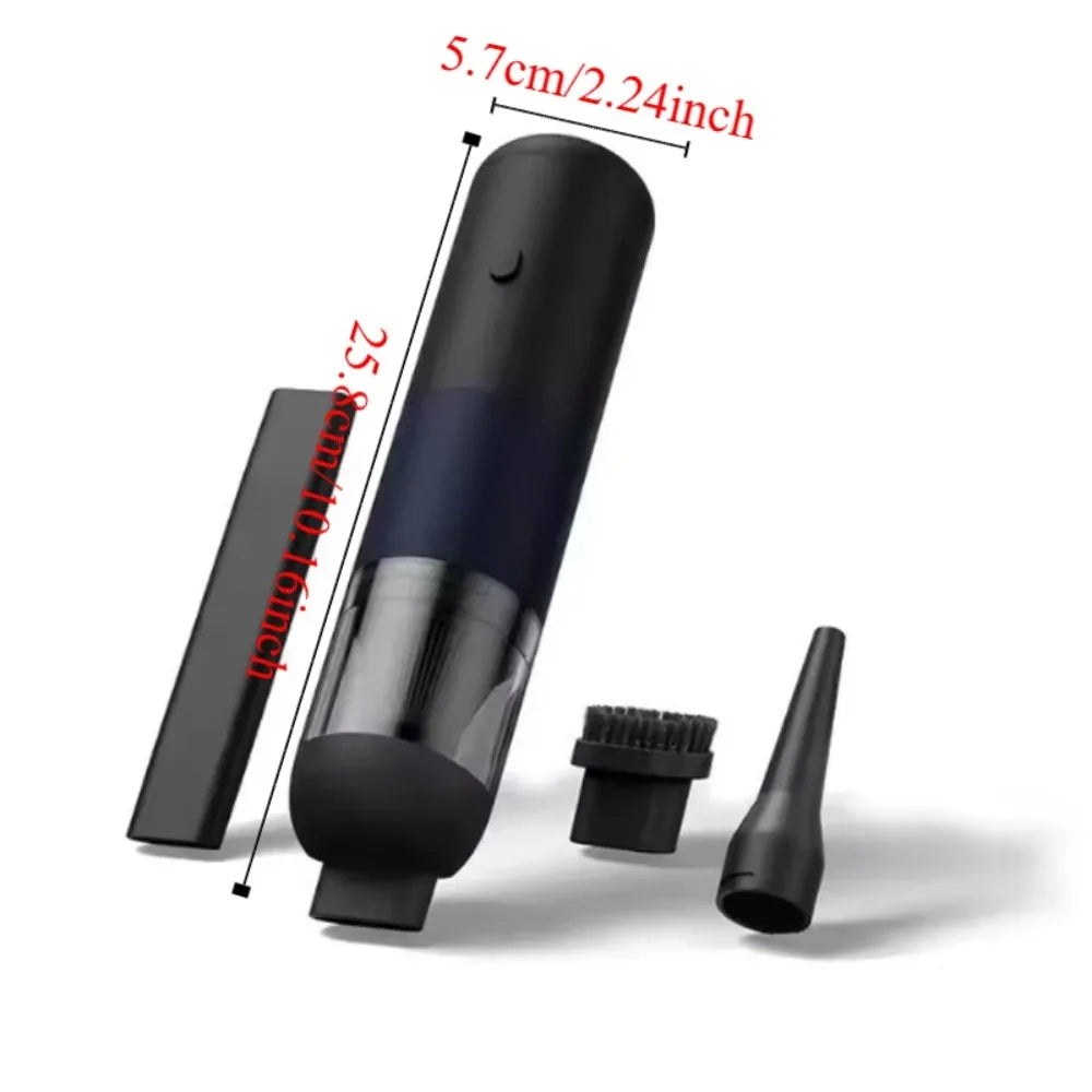 Multifunctional Mini Car Vacuum Cleaner Handheld Cordless Dust Remover Rechargeable Desktop Vacuum Cleaner Bed Zpaxo