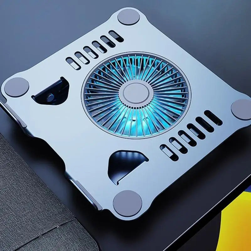 652F Gaming Laptop Cooling Holder Adjustable Notebook Stand Large Fan Zpaxo