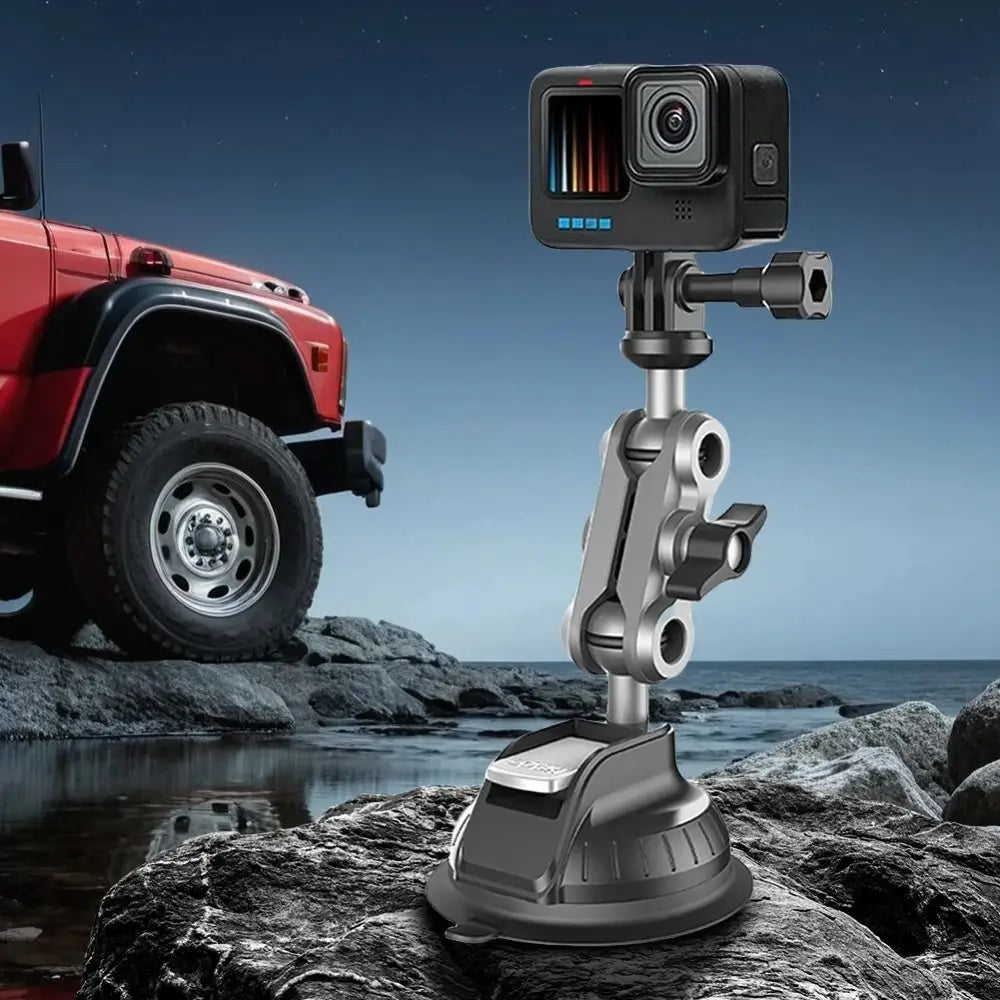 360-Degree Rotatable Car Suction Cup Mount Stable Fixing Strong Zpaxo