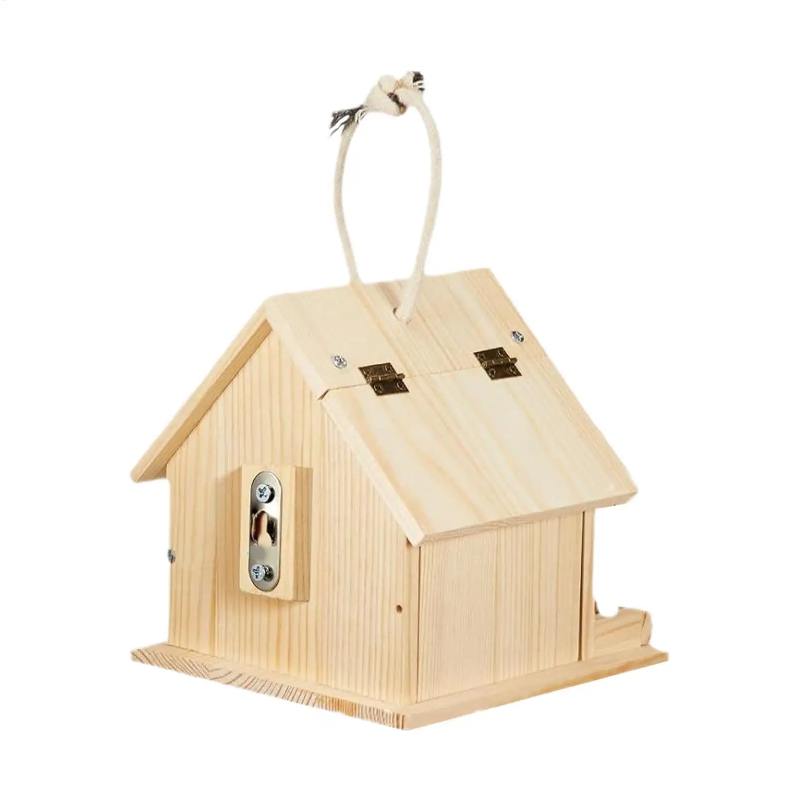 Bird House Paintable Wooden DIY Craft Unfinished Build Birdhouse