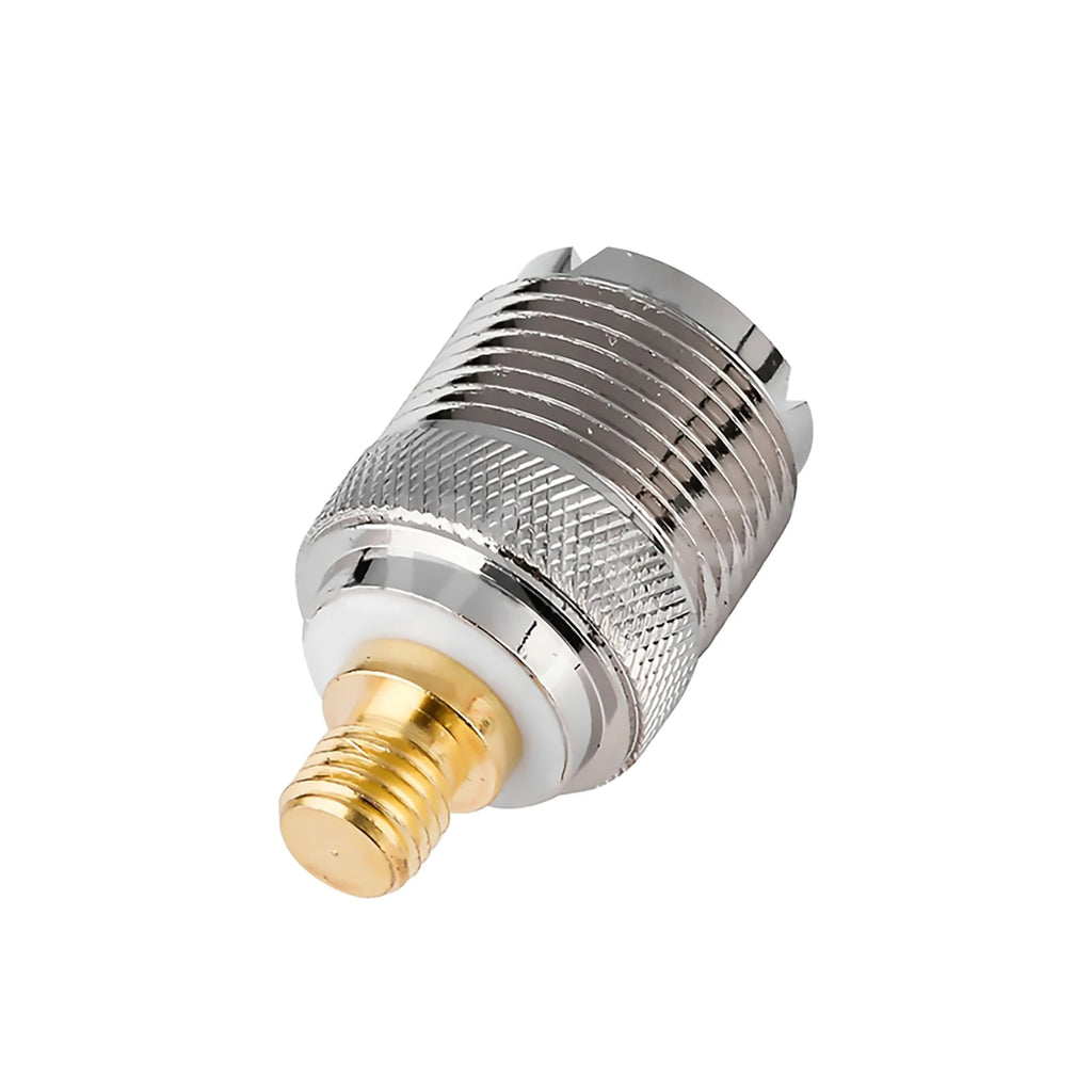 UHF SO239 Female Flat M6 Connector Car Antenna RF Coaxial Adapter