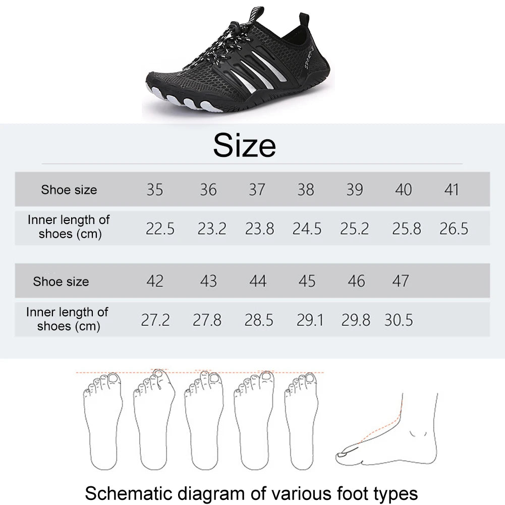 Barefoot Swim Beach Pool Aqua Sports Shoes Quick Dry Wading Outdoor