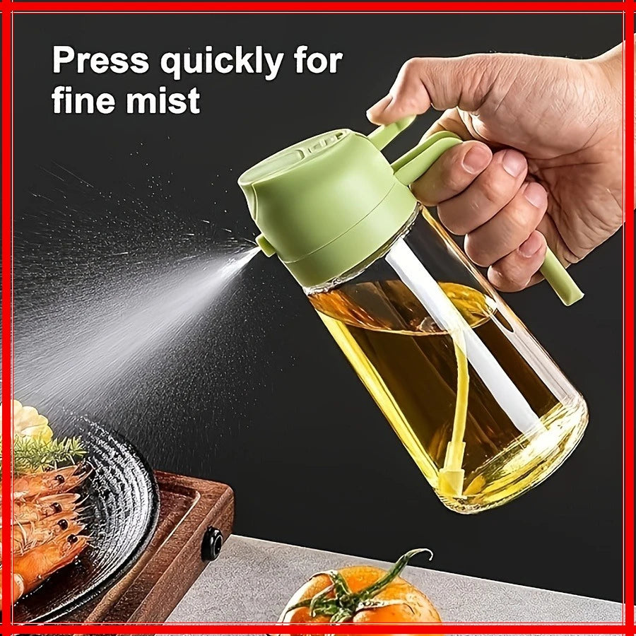 Glass Oil Spray Bottle – Olive Oil Sprayer for BBQ & Baking Oil Spray Bottle Zpaxo