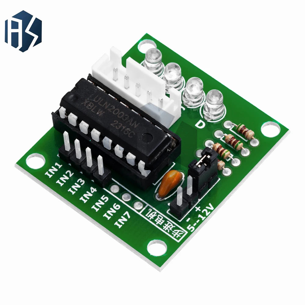 1LOTS c-48-5V 4 Phase Stepper Motor+ Driver Board ULN2003 Arduino 1x Zpaxo