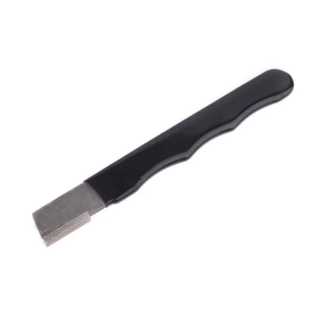 3-Stage Knife & Scissors Sharpener – Tungsten, Diamond & Ceramic Knife Sharpener Zpaxo Black 3pcs