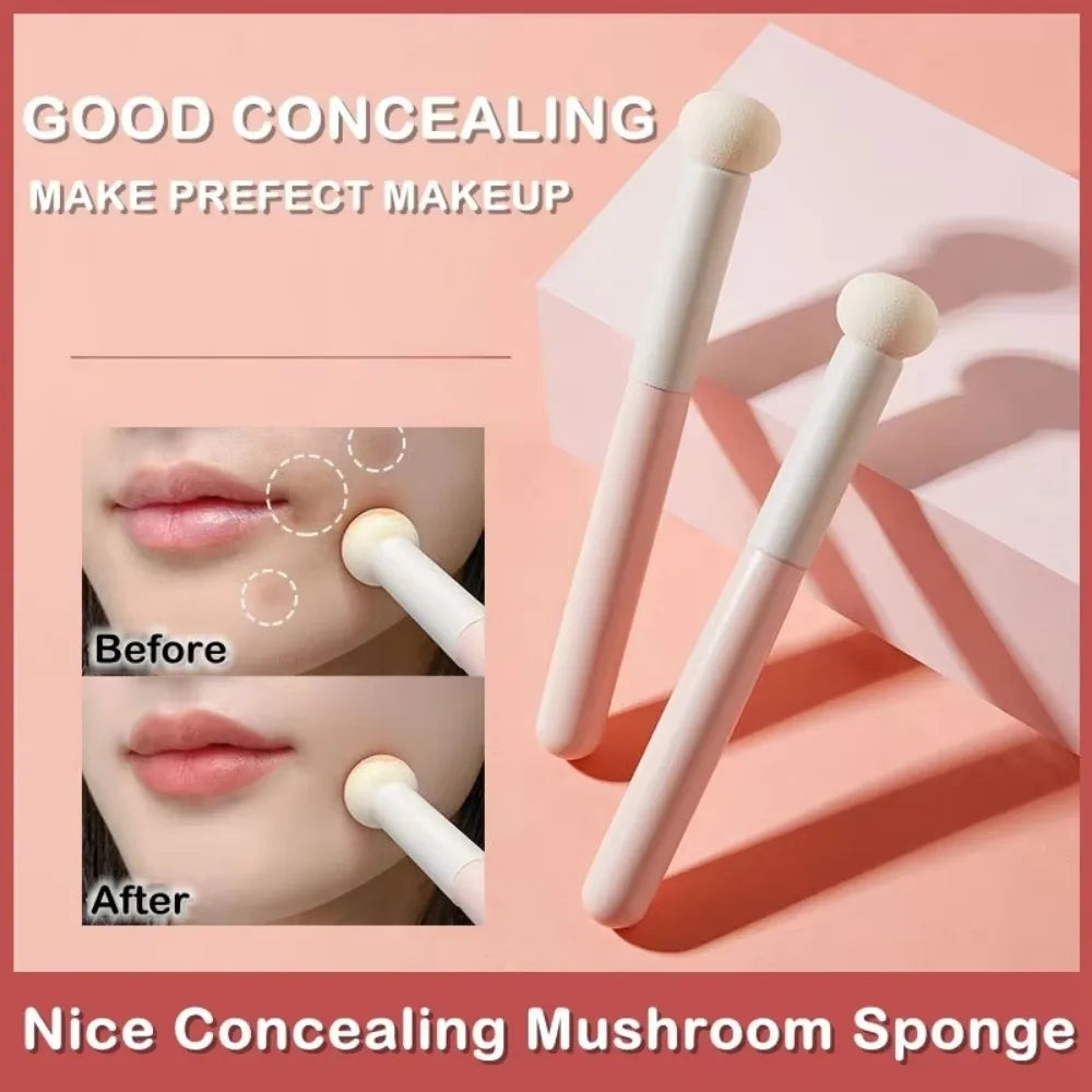 Soft Concealer Brush Mini Mushroom Head Sponge Makeup Beauty Cute Tool Zpaxo