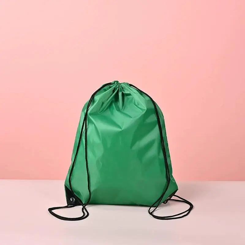 Robust Fashionable Fitness Storage Rucksack Nylon Oxford Pocket Tote Zpaxo Green