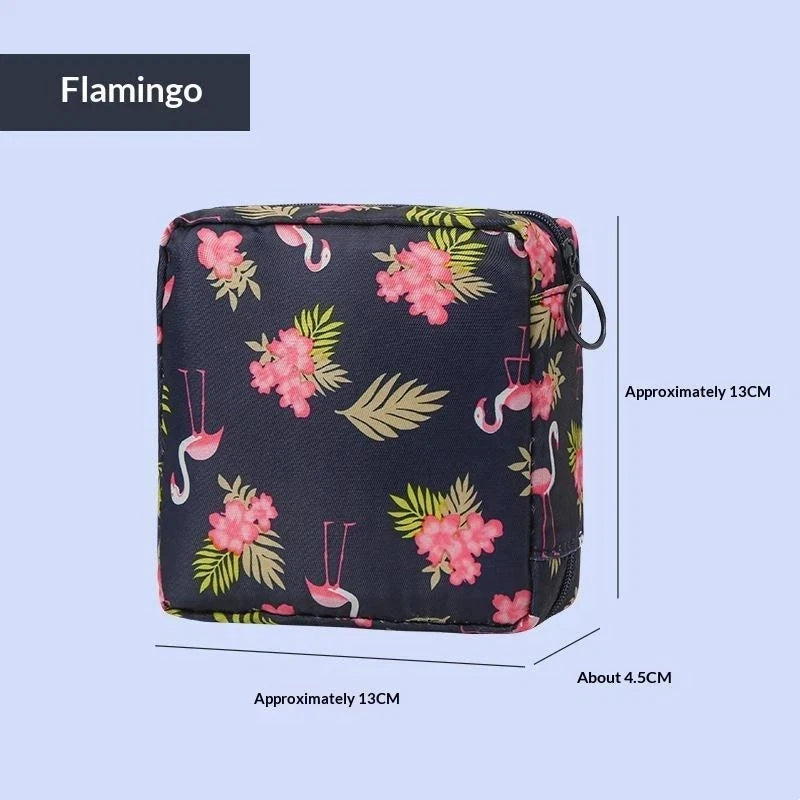 CMWomen Sanitary Napkin Tampon Storage Bag Portable Waterproof Zpaxo H
