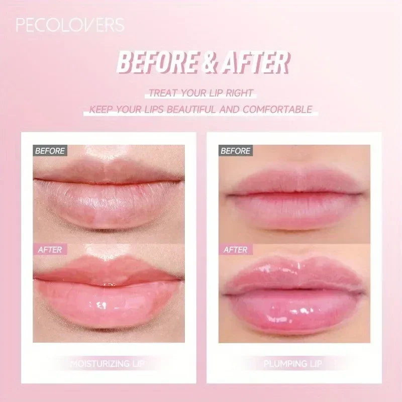 Fruit Mirror Water Lip Gloss Transparent Lip Oil Lasting Liquid Lipstick Clear Glitter Primer Hydrating Plump Lip Gloss Zpaxo