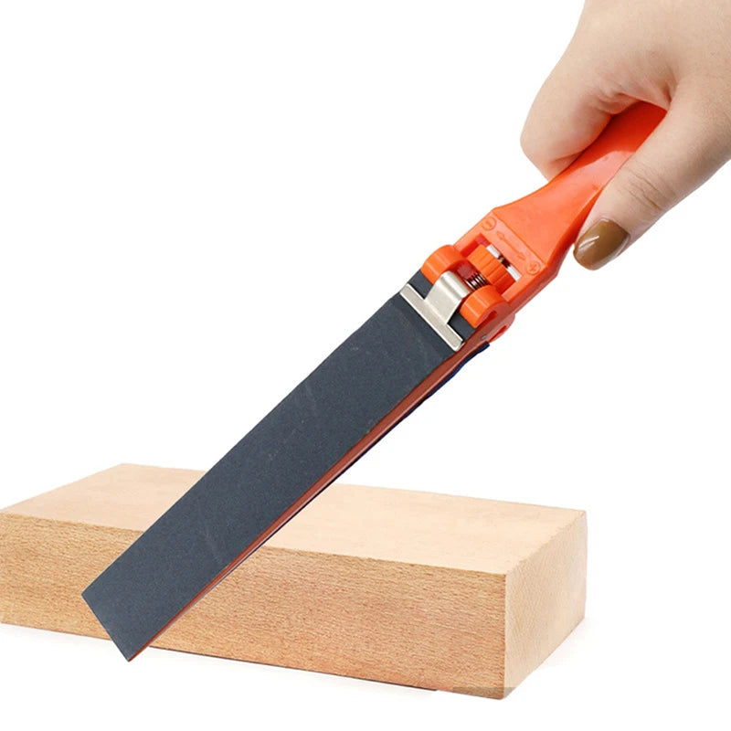 Plastic Sand Paper Clip Roll Bar Sandpaper Holder Ergonomic