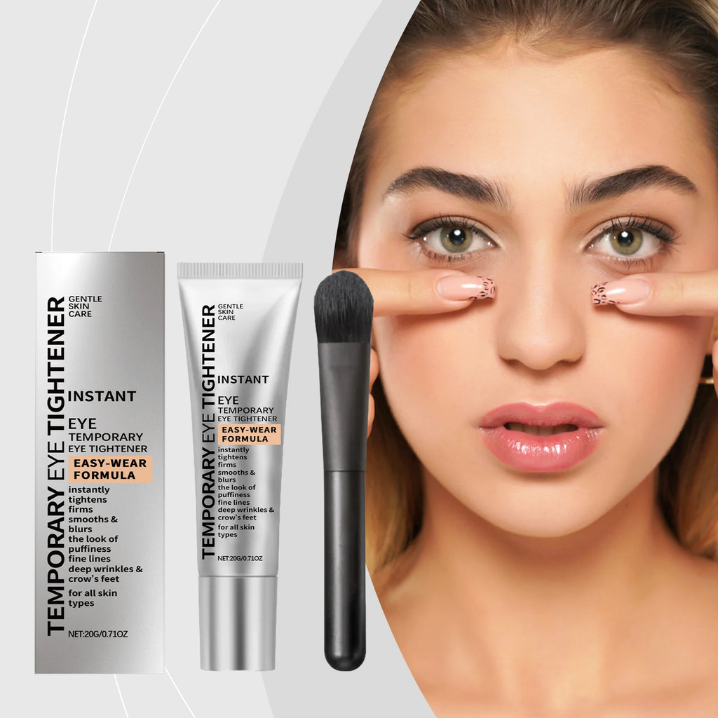 Instant Firming Eye Cream with Brush – Dark Circles & Lines 20g Eye Contour Cream Zpaxo