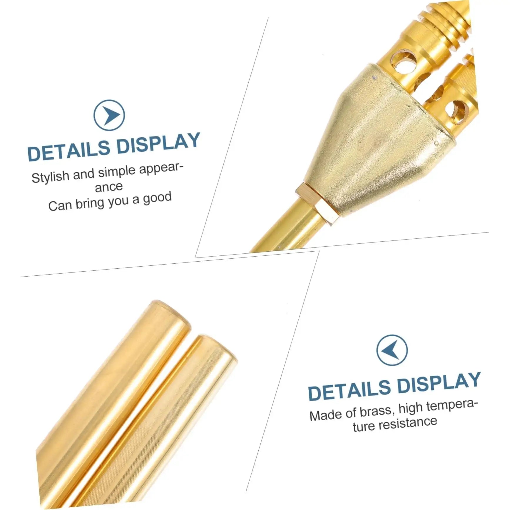 Handheld Welding Gas Torch Portable Plastic Spray Flashlight for DIY Crafts And Home Projects Zpaxo