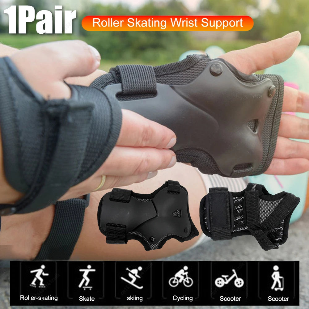 1pair Wrist Guard Absorption Wristsavers Brace Protective Gear Impact Zpaxo