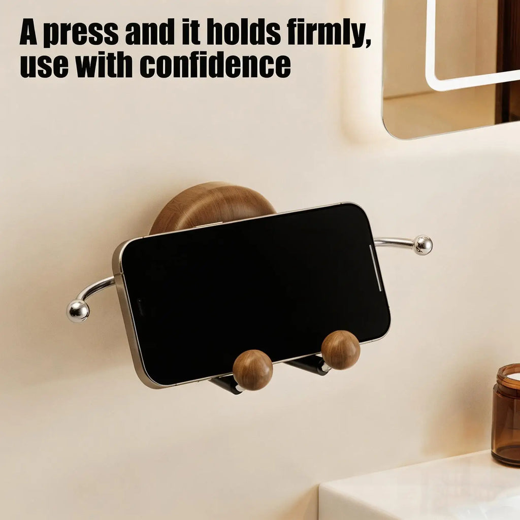 Shower Phone Holder Waterproof Suction Cup Cellphone Bracket Rotating Shower Phone Mount for Bathroom Bathtub Glass Mirror Zpaxo