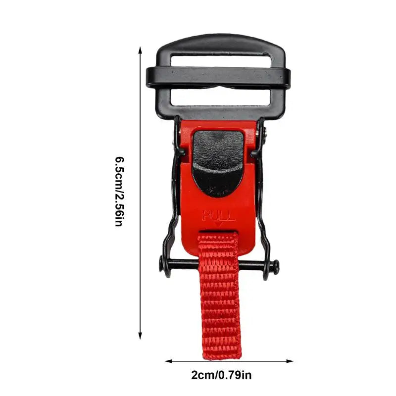 Motorcycle Helmet Buckle Plastic Aluminum Alloy Quick Release Rally