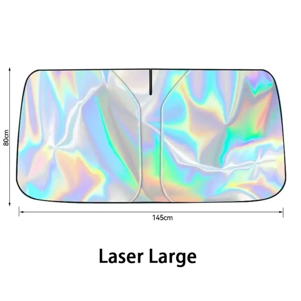 Anti-UV Car Windshield Sunshade Reflective Foldable Auto Front Window Zpaxo Laser L