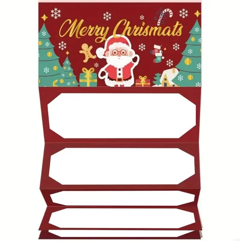 Interactive Holiday Packaging Concealed Message Design Portable Paper