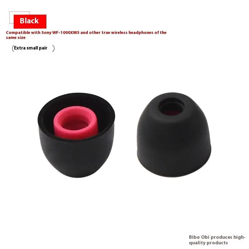 High-quality Earbud Tips Sony Oneplus 6-Pieces Fits WF-1000XM Models Zpaxo Black XS 3Pairs