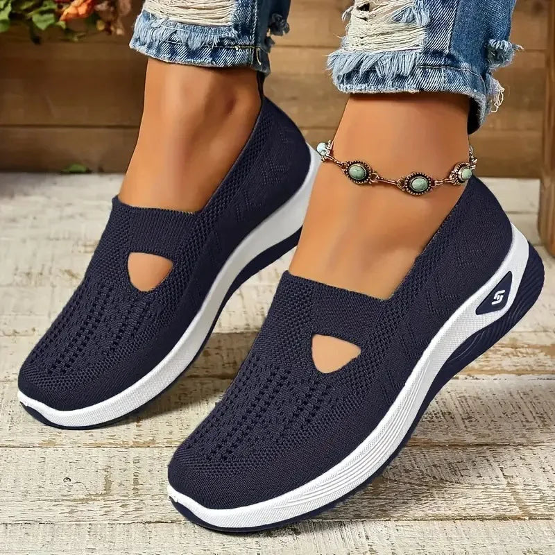 Women's Shoes Spring Middle Aged Elderly Mom Soft Soled Breathable Zpaxo A22 43