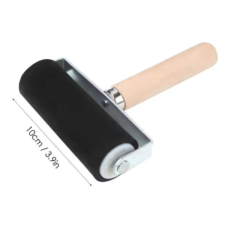 Brayer Roller & Mat Tweezers Remover Set Craft Stamping Brayer Tools For Cricuts/Silhouette/Brother Crafting Printmaking Zpaxo