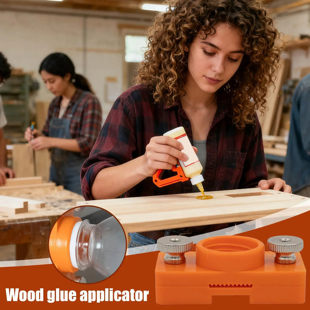 Glue Applicator for Woodworking Banding Edge Adhesive Roller Edge Banding Glue Applicator for Woodworking Outdoor Repair Crafts Zpaxo