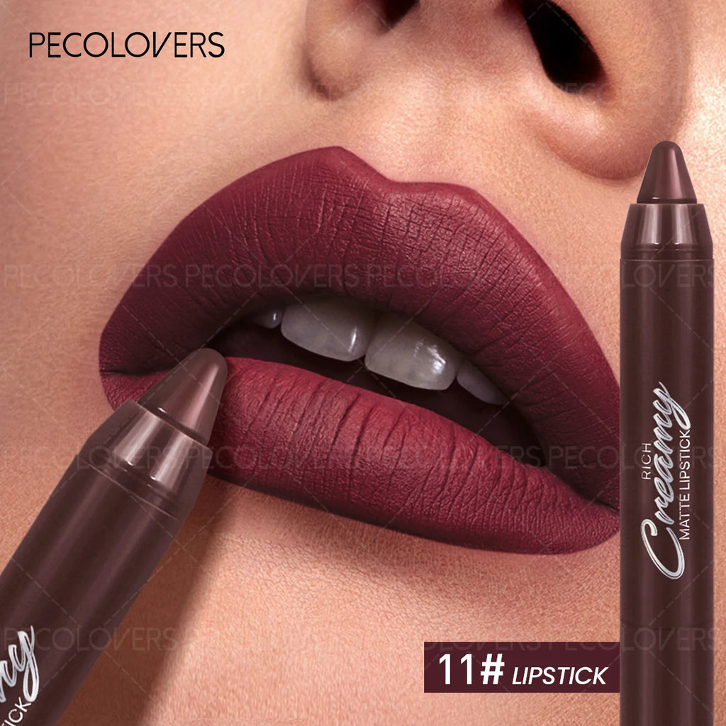 Smooth Texture, Moisturizing Lipstick Pen,24H Long Lasting Matte Velvet Lipstick,Smooth Texture, Moisturizing Lipstick Pen Zpaxo 11