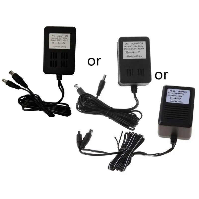 652F 3-In-1 US Plug AC Power Adapter Cable for NES Super SNES 1 Consoles Zpaxo